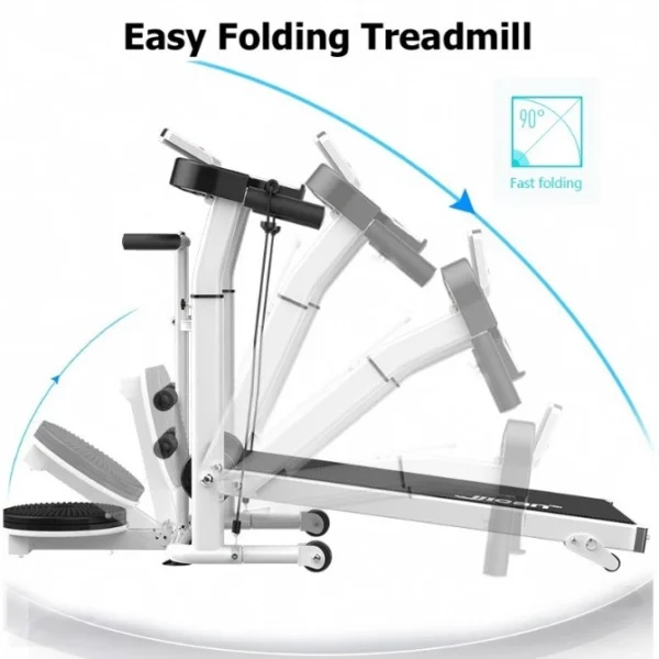 4 In 1 Foldable Treadmill