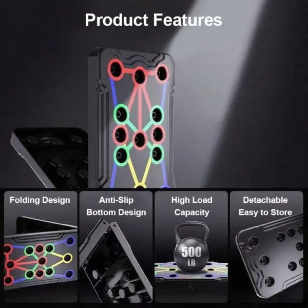 26 in 1 Foldable Push Up Board