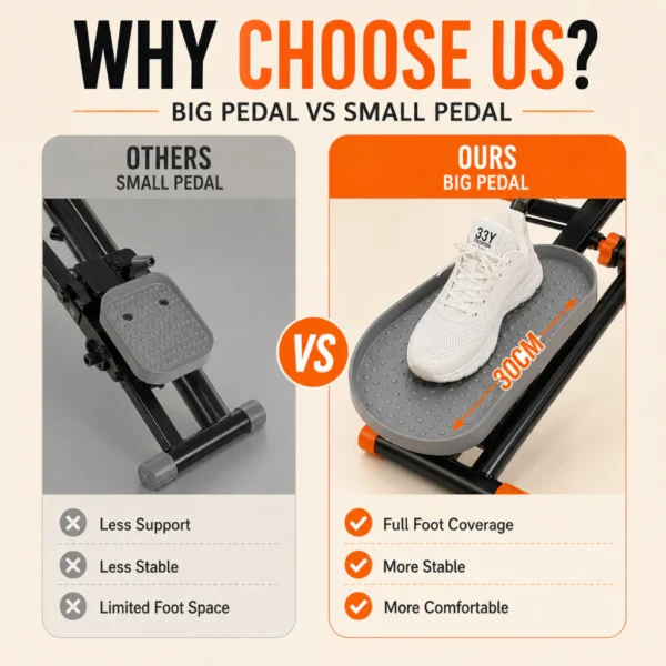 Foldable Stair Climber Machine