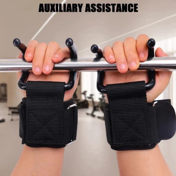 Metal Pull Up Hook Wrist Guard