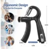 my-11134207-820lb-mjo3wog1zzluda.webp Adjustable Hand Grip Strengthener L10.9cm W2.2cm H16cm