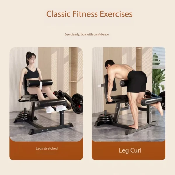 LE-002 Seated Leg Extension Curl Machine