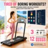Foldable Walking Pad Treadmill L111cm W56cm H11cm