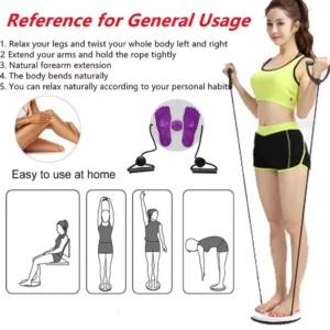 Waist Twisting Plate Foot Massage Disc