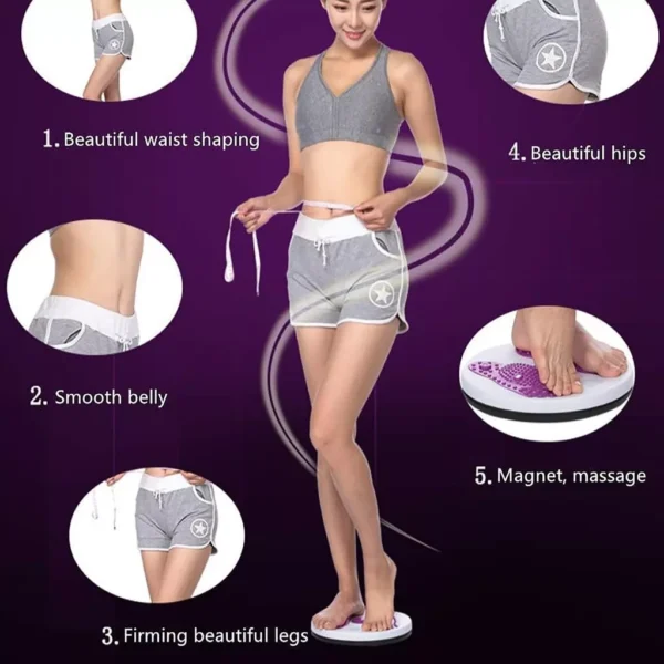 Waist Twisting Plate Foot Massage Disc