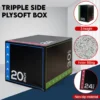 Triple Side Soft Foam Plyo Box