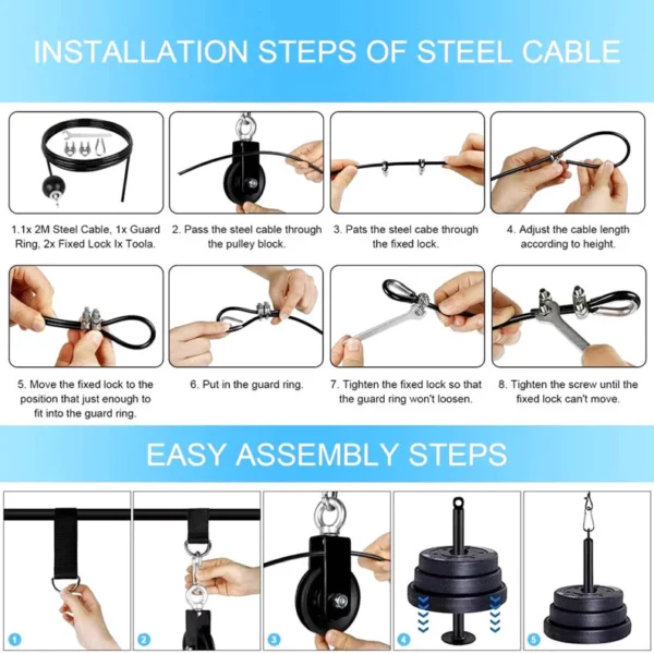 sg-11134201-7rdwl-lydh57lw9gjq51.webp Fitness Pulley Cable System Tricep Rope