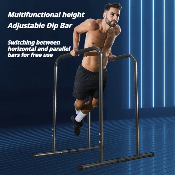 Leikefitness Adjustable Dip Station