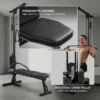 Adjustable Weight Bench with Lat Pulldown